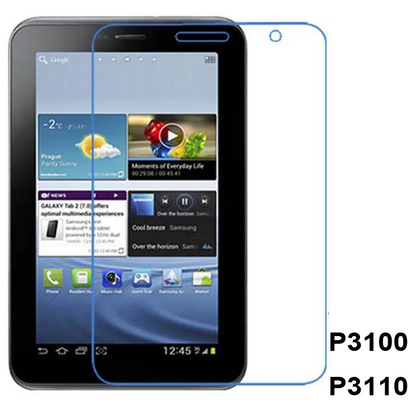 Нано-Взрывозащищенный мягкий протектор для Samsung Galaxy Tab 2 7 0 P3100 P3110 Новая пленка (не