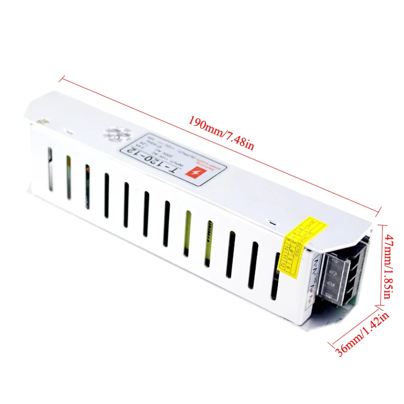 AC 220 В до 12 в источник питания trasformatore 120 Вт ac dc Dc трансформатор светодиодный