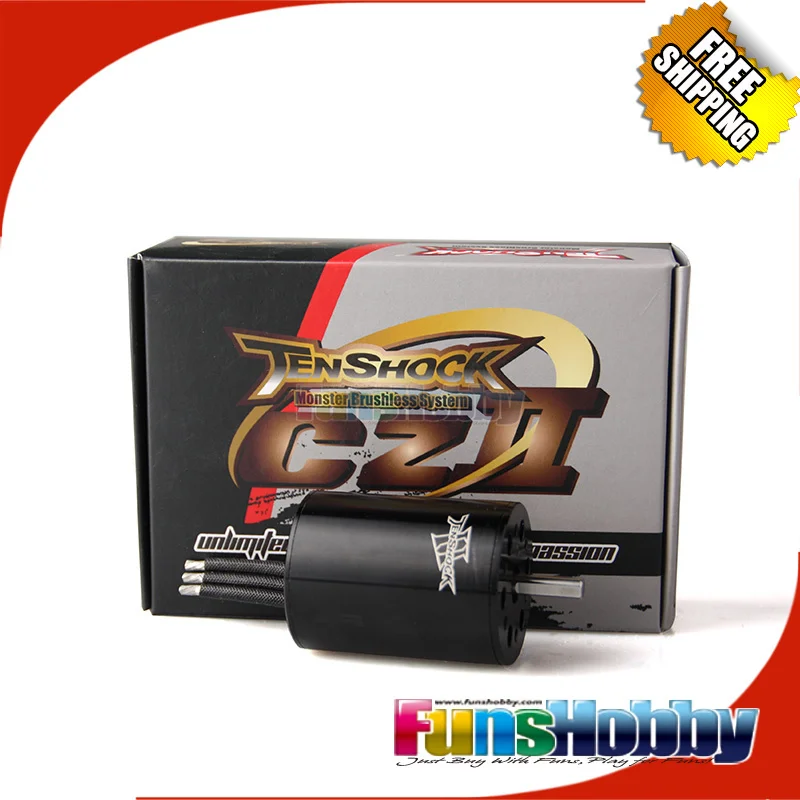Tenshock 6-полюсный бесщеточный двигатель CZ2230 Cod.TS-CZII 2230 | Игрушки и хобби