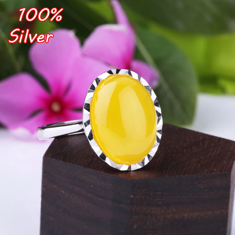 925 Sterling Silver Color Rings Setting With 13*16MM Cabochon Base for Women Handmade Jewelry Ring Blank Nice Gift | Украшения и