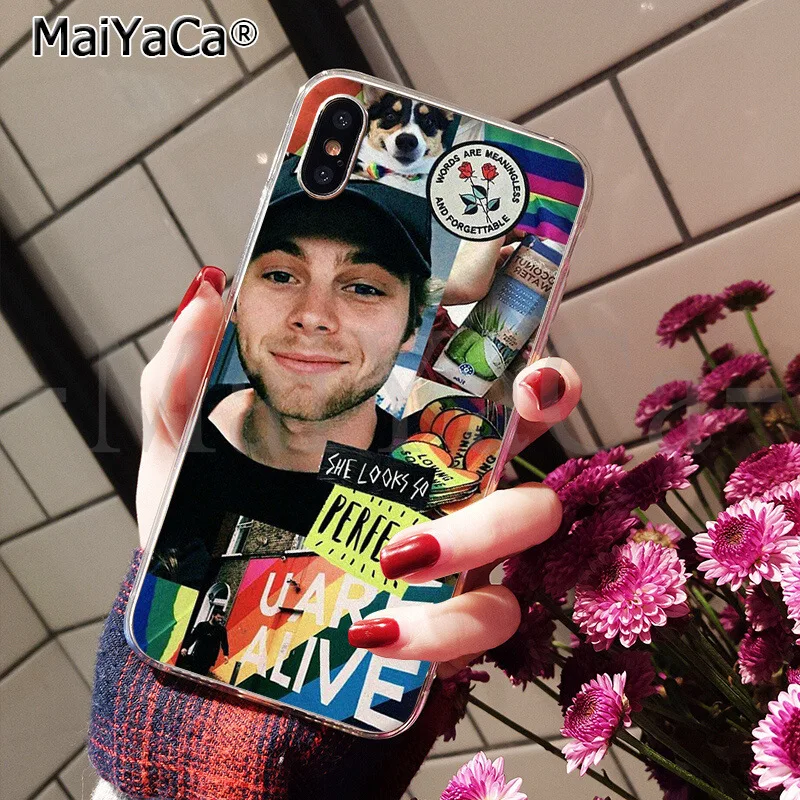 MaiYaCa 5SOS Coque Основа Чехол для iPhone X XS MAX 6 6s 7 7 plus 8 8 плюс 5 5S SE XR - Цвет: A11