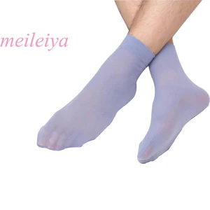 MEILEIYA 10 парупак. мужские носки, новые, горячие, высококачественные, летние, вискозные, короткие, тонкие, мужские деловые носки мужские носки из бамбукового волокна