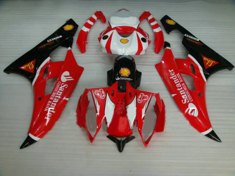 Изготовленный На Заказ Инжекционный комплект для YAMAHA YZFR6 06 07 YZF R6 YZF600 2006 2007 ABS белый