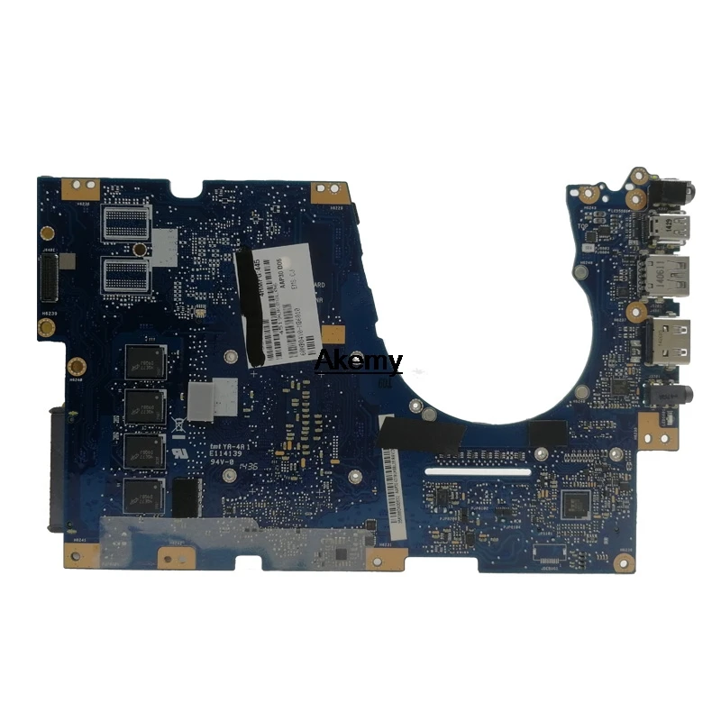 Для For Asus UX303UA UX303U UX303UB U303U материнская плата для ноутбука тест ok GM 4 Гб RAM i7 4500U CPU sed