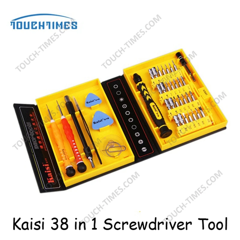 

Kaisi Precision 38 in 1 Screwdriver Set Multifunctional Phone Opening Repair Tool Suitable for iPhone / Phone / Laptop / PC