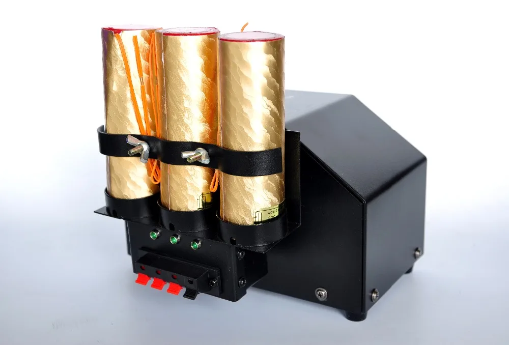 Бесплатная доставка 8 шт. 3 головки искусственная кожа + 1 контроллер DMX 512 эффект