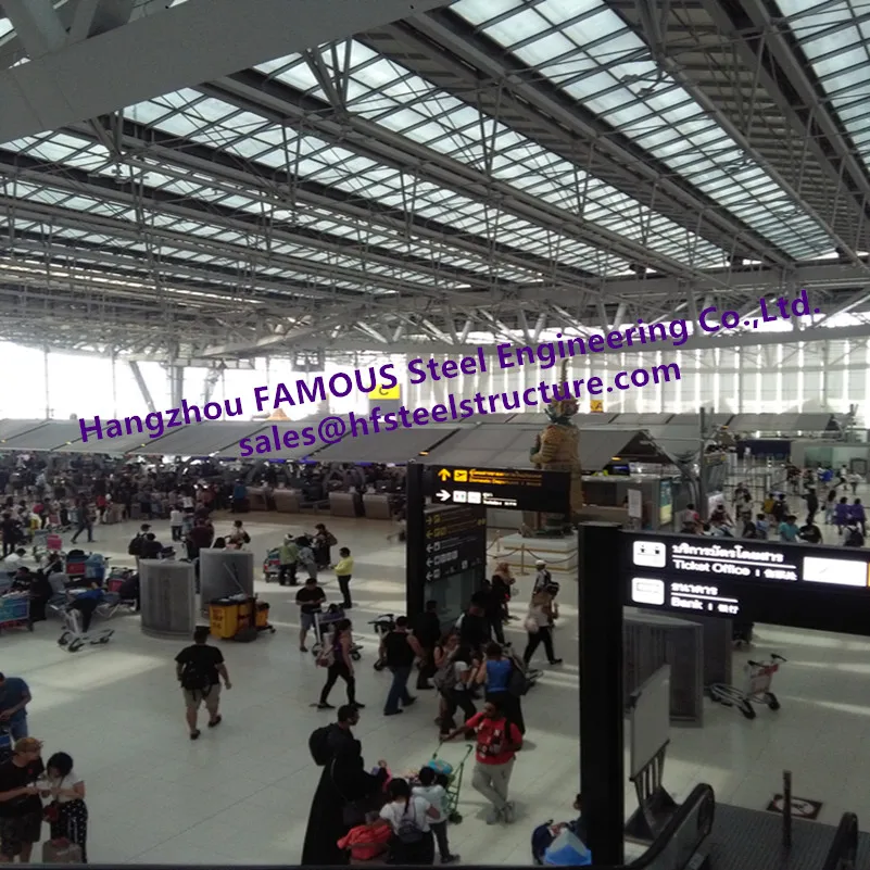 Сборные Стальные трубные фермы для терминальных зданий и посадочных