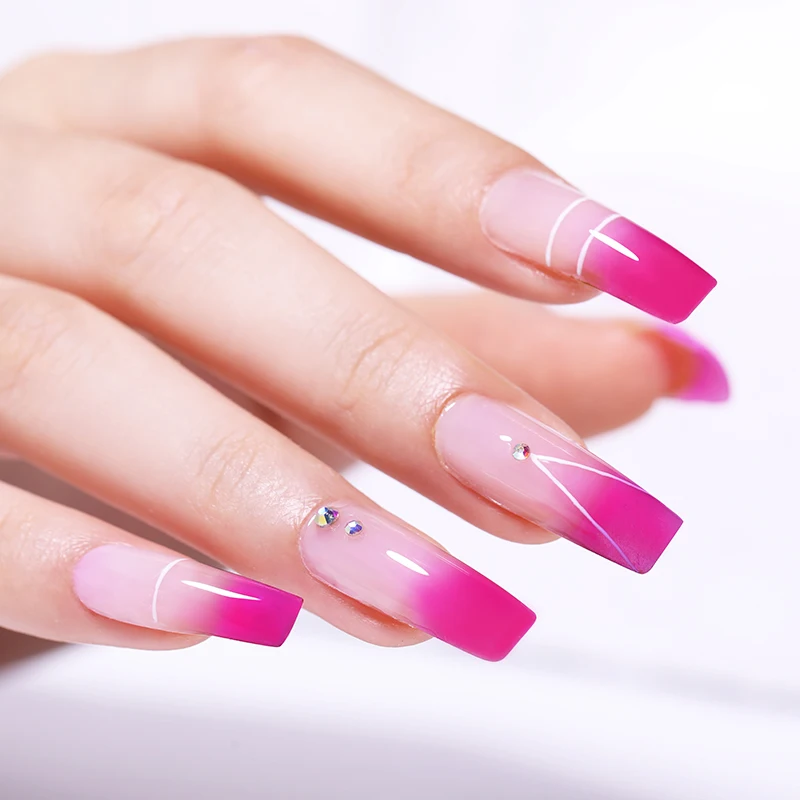 Гель-лак для ногтей BORN PRETTY, 20 мл, 2 слоя, меняющий цвет, впитывающий УФ-гель