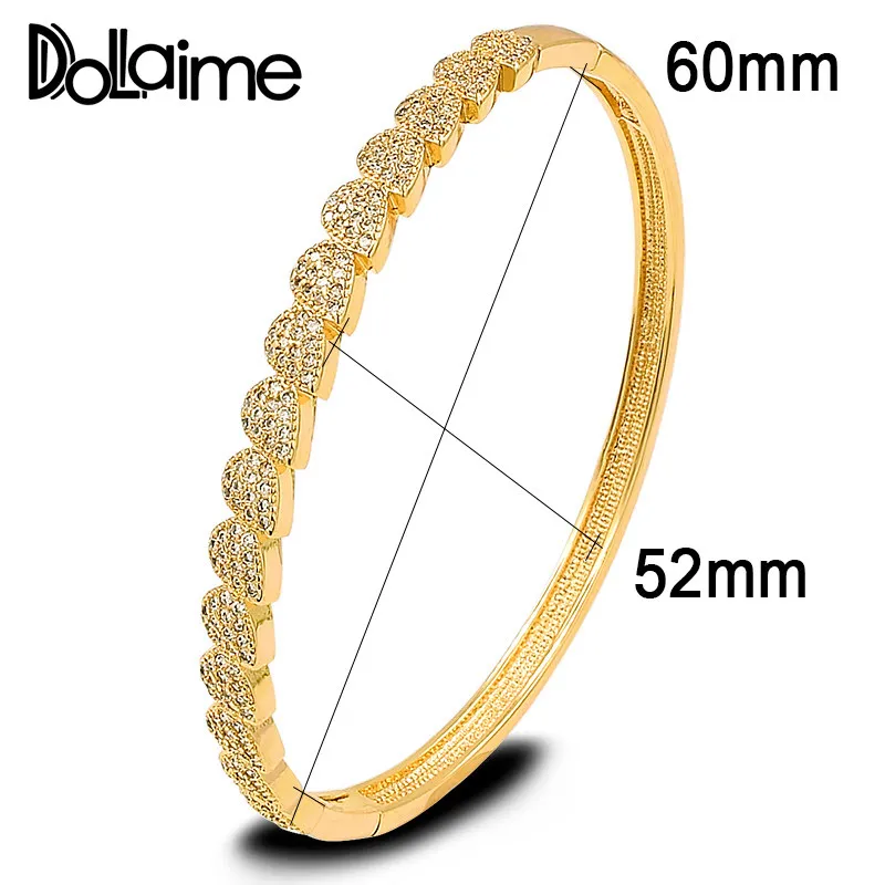 Dolaime кубический цирконий кристалл медь ювелирное изделие Женский водный браслет