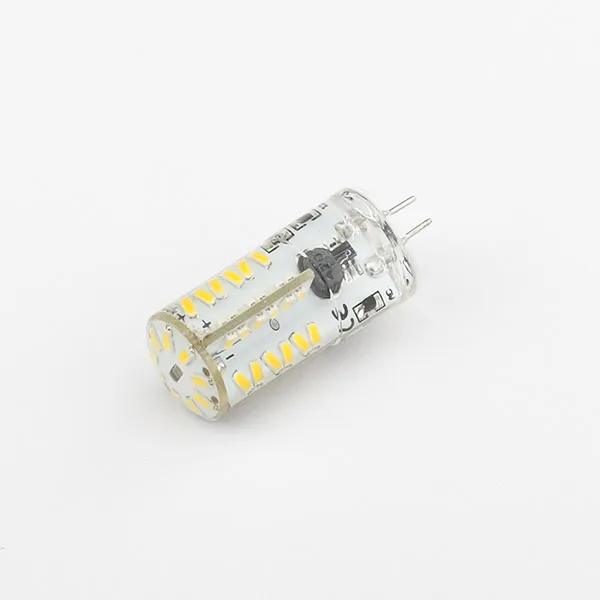 57 светодиодов 3014 SMD G4 Светодиодная Лампочка 4 Вт 12 В постоянного тока/12