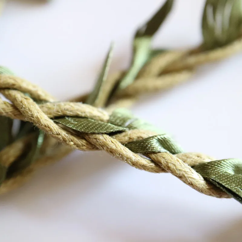 1 ярд зеленые плетеные украшения для одежды шапки шитья платья свадебные