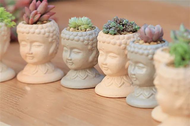 Силиконовая форма для украшения сада из силикагеля 3d формы ваз кашпо цемента