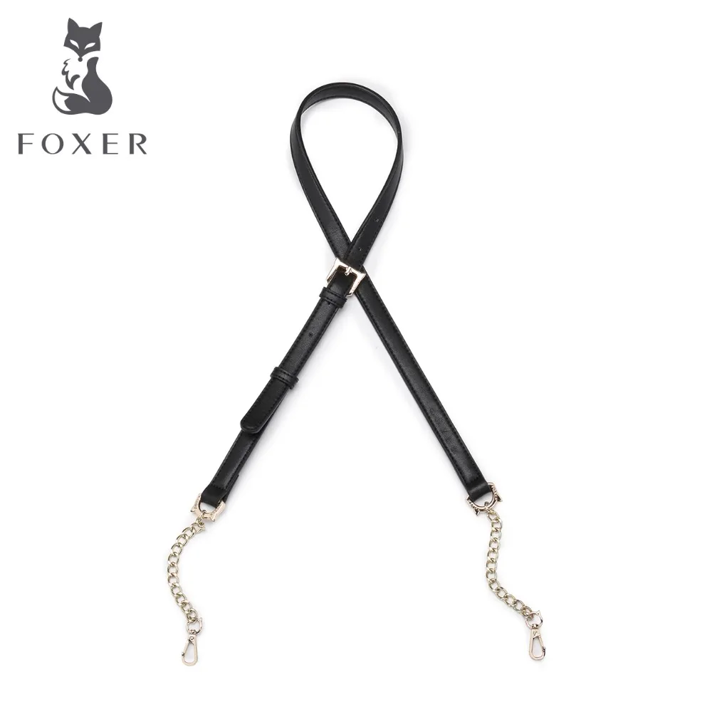 FOXER кожаный ремень для сумок|leather belt for bags|belt bagfor bag |
