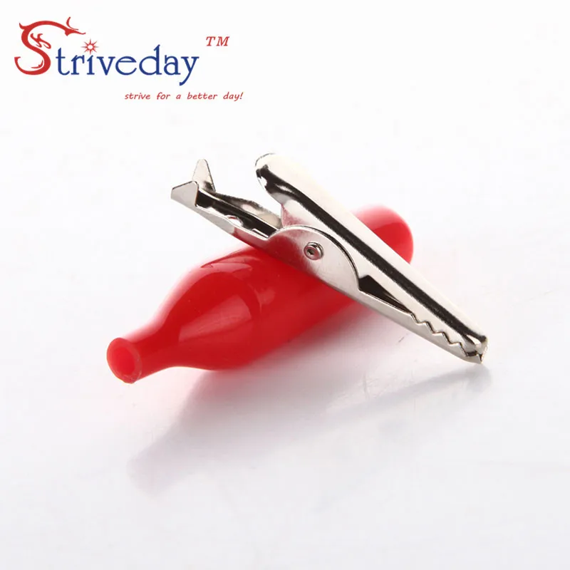 10 шт./лот Красный Черный Средний 35 мм охраны окружающей среды медные зажимы типа