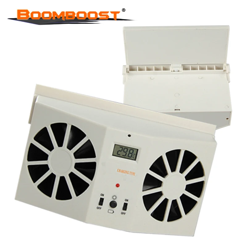 2 Вт Солнечная энергия автомобиля Авто вентиляционное отверстие прохладный