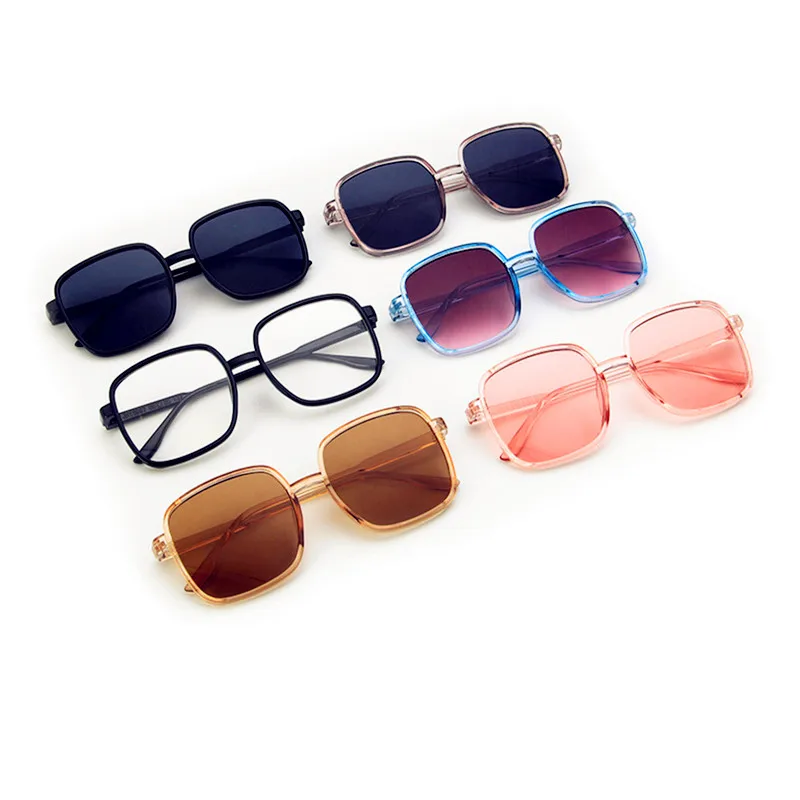 Занавес Gafas de sol Mujer 2019 корейская мода большая коробка плоское зеркало простая