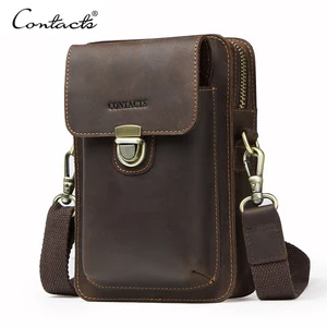 CONTACT'S Высокакачественная дорожная сумка винтажого стиля с застежками молния с отделениями для карт и телефона 2019