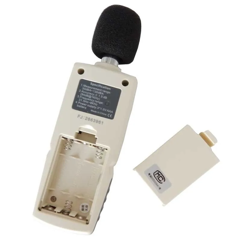 Высокое качество GM1352 30-130dB цифровой измеритель уровня шума Тестер в децибелах ЖК-экран noisemeter