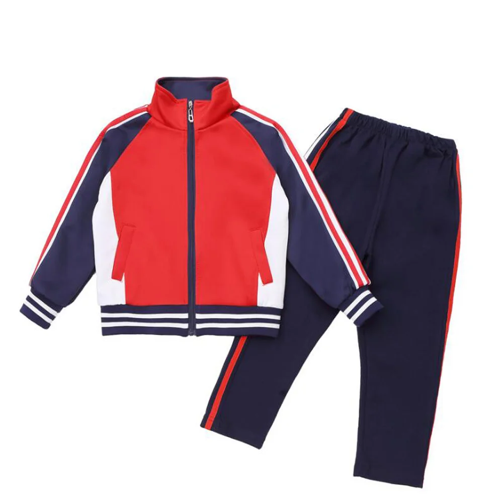 Kids Autumn School Uniforms Clothes Boy's Sports Clothing Girls Teenagers Outfits Baby Jackets Pants Tracksuit |