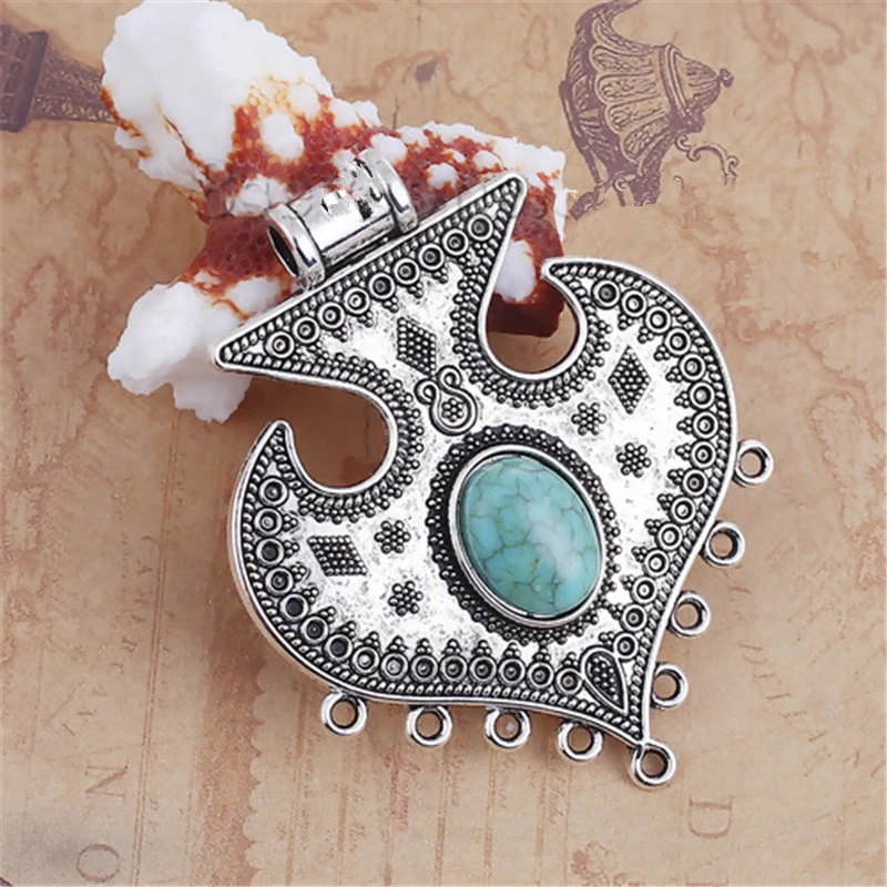 DoreenBeads цинковый сплав соединители для люстры наконечник стрелы серебристого