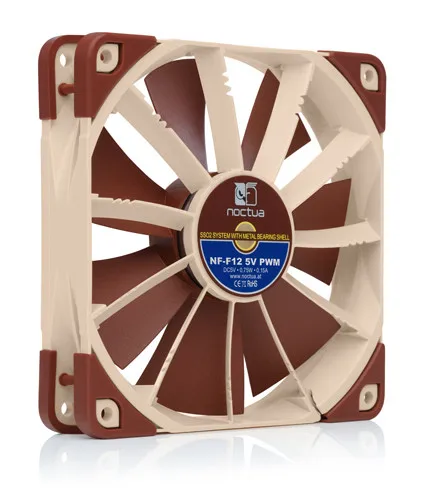 Noctua NF F12 5V PWM 120 мм кулер для процессора или радиатора компьютерный чехол радиатор