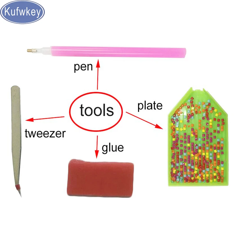 Алмазная вышивка с Иисусом Kufwkey 5D картина своими руками религиозные фигурки