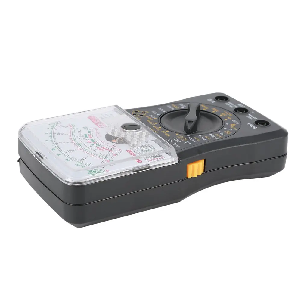 Портативный аналоговый мини-мультиметр AC/DC Вольтметр Амперметр Сопротивление