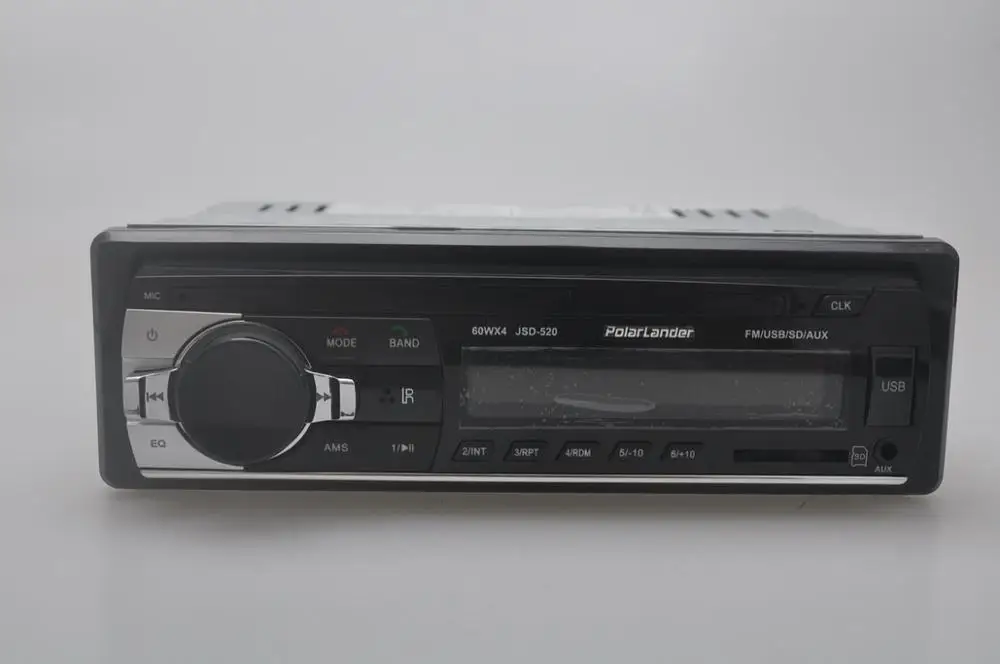 12 в автомобильный радиоприемник тюнер стерео bluetooth FM Радио электронный MP3 аудио плеер USB SD MMC порт автомобильное радио bluetooth In-Dash 1 DIN