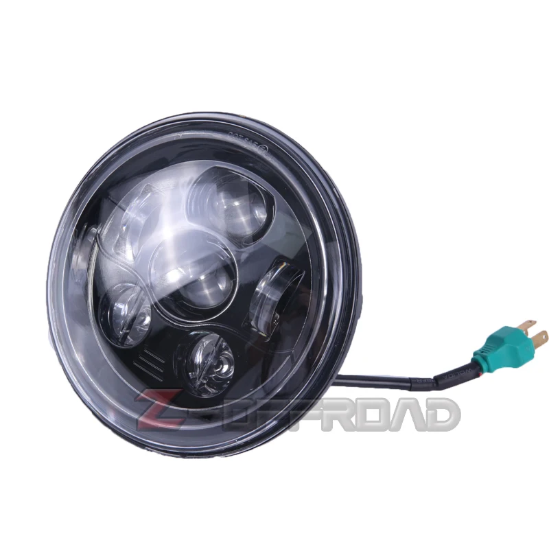 7 &quotсветодиодный светильник H4 для мотоцикла с точечным SAE EMARK одобренный