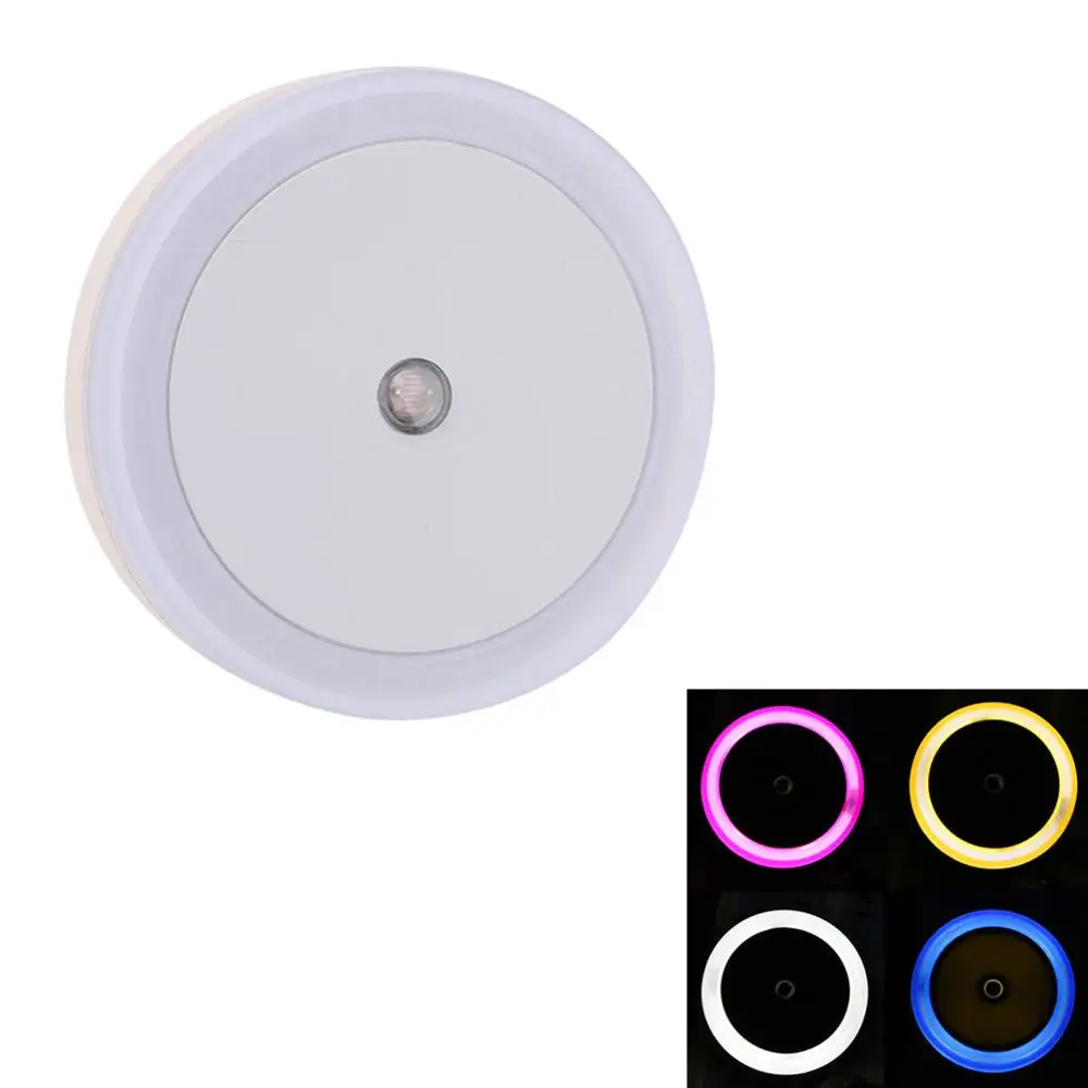 changeable AC110V-220V управление световым датчиком настенный ночник EU/US контактный сенсор ночник для детские, для малышей Спальня ночник - Испускаемый цвет: changeable