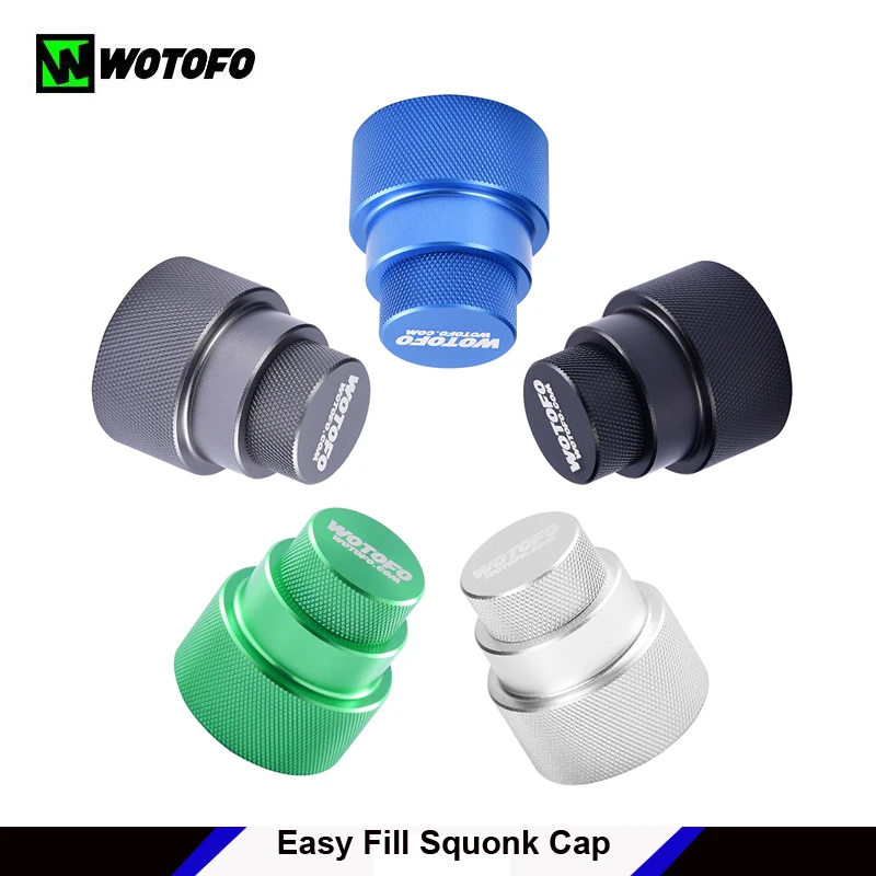 Оригинальный Wotofo легко заполнить Squonk Кепки для 60 мл сока бутылки bf squonker mod squonk 510