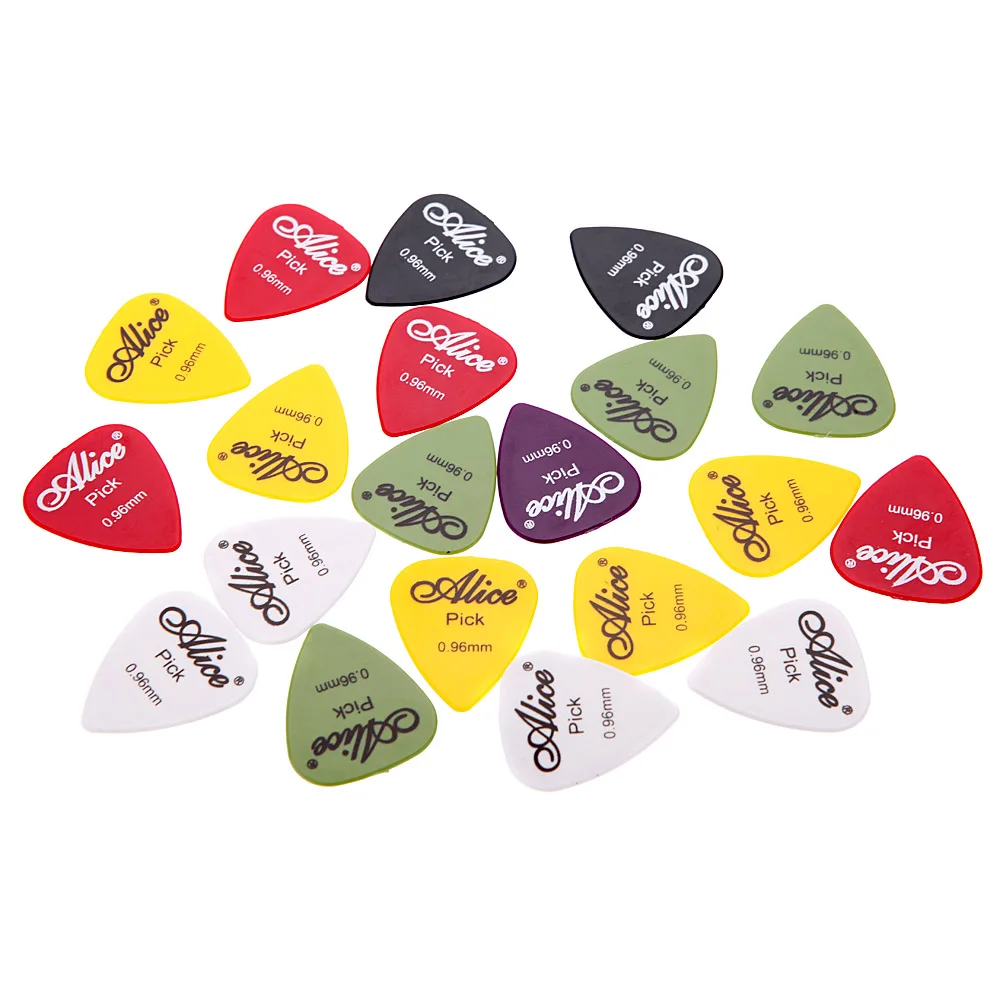 

Alice AP-P 20pcs 0.96mm Smooth ABS Guitar Picks Plectrum