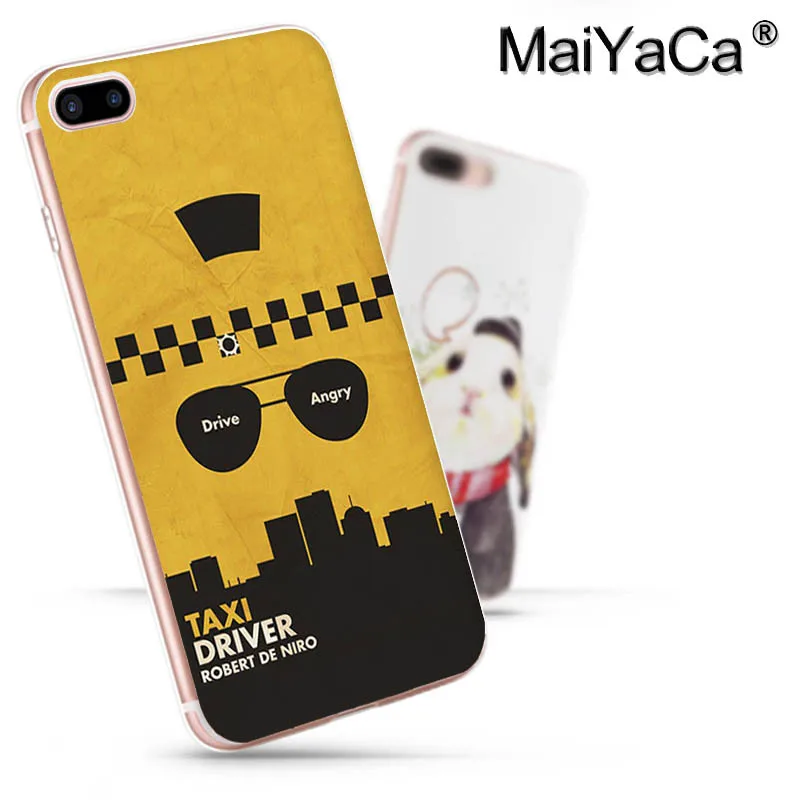 Роскошный модный чехол для телефона MaiYaCa Movie Taxi Driver для Apple iphone 11 pro 8 7 66S Plus X 5s SE XR XS MAX Mobile Cover
