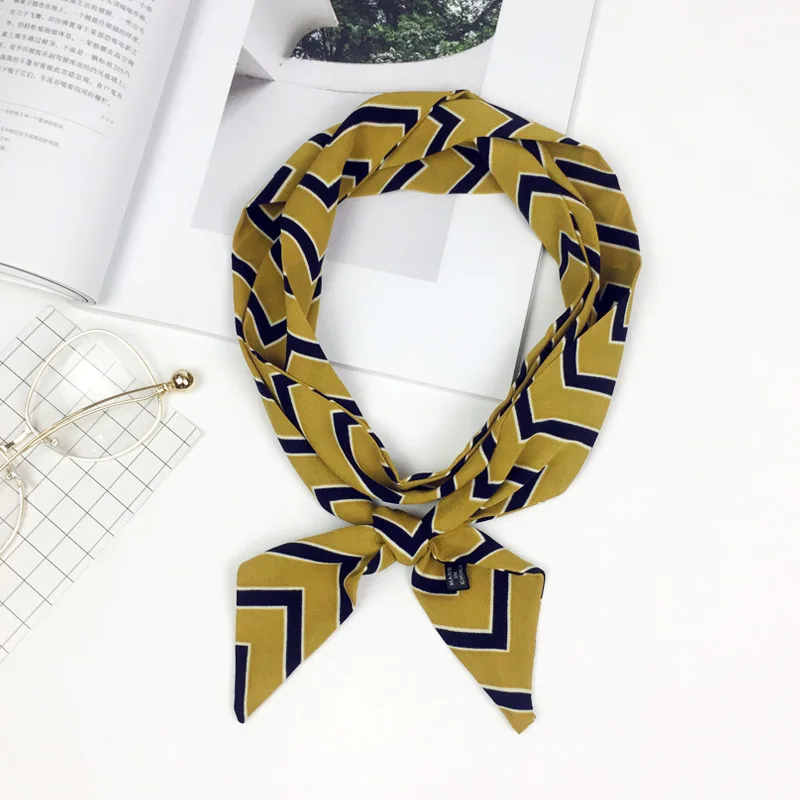 Новый ободок узкое украшение креативный шарф шарфы шейный платок аксессуары