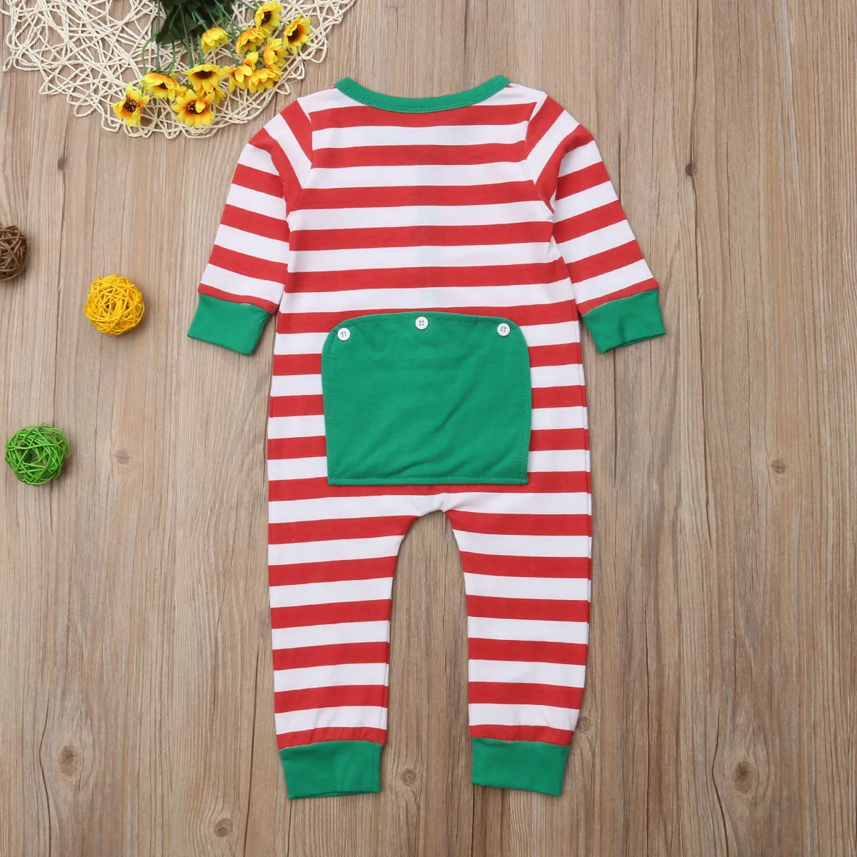 Новинка одежда для сна маленьких девочек и мальчиков на Рождество Pj цельные