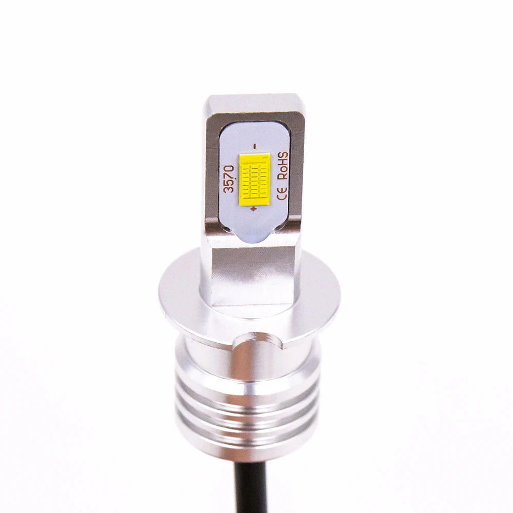 2 шт. Canbus H1 H3 H7 H11 9005/HB3 9006/HB4 светодиодный Авто противотуманных фар дальнего света лампы 6000 K белый 3000 K Золотой Водонепроницаемый