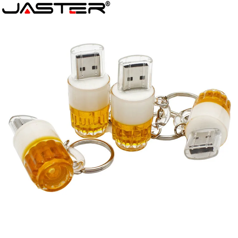 Модная специальная модель пивной кружки usb флэш накопитель стеклянный флеш 8 ГБ 16