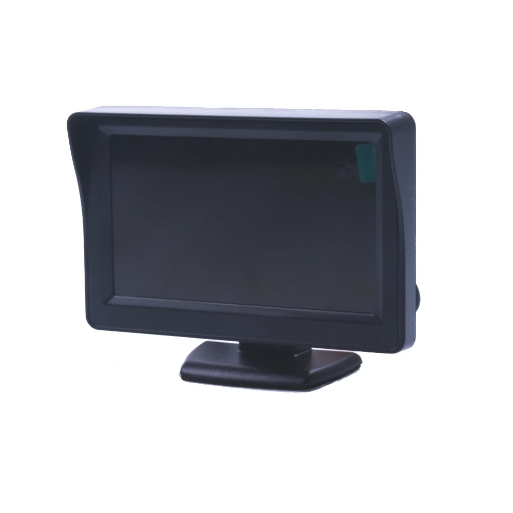 3 в 1 Видео парковочный датчик запасная радарная камера + 4 дюйма ЖК дисплей