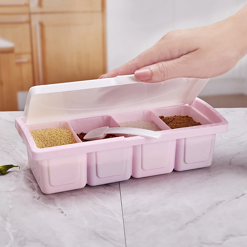 Емкость для приправ ящик хранения Высококачественная банка специй коробка