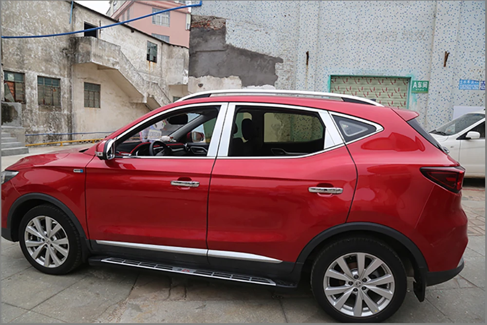 AITWATT для MG ZS нержавеющая сталь Центральная колонна Боковая дверь корпус крышка подоконника планки автомобиля аксессуары 16 шт