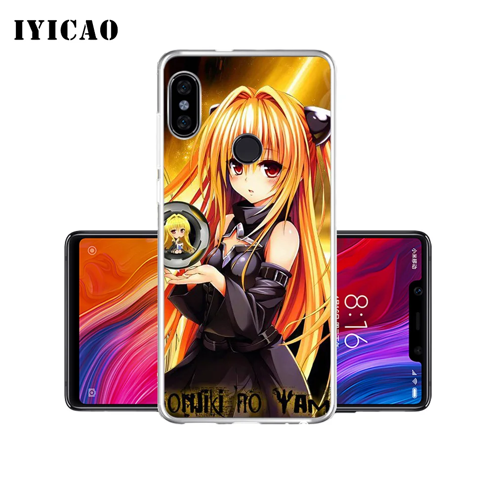 Мягкий силиконовый чехол для телефона IYICAO To Love Ru Darkness Xiaomi Mi 9 8 SE 6 A1 A2 Lite F1 MIX2S