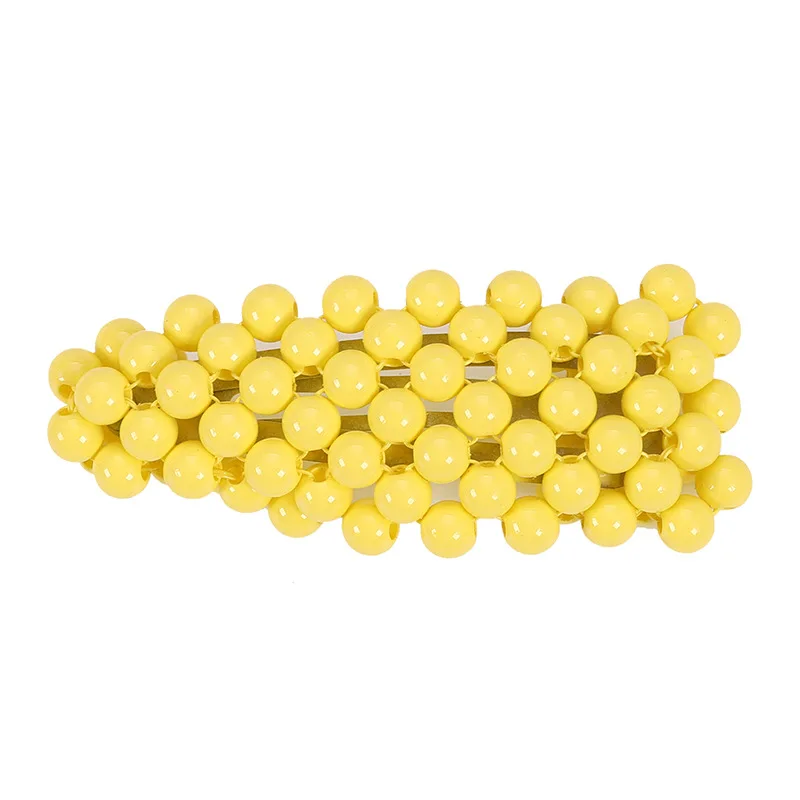 Зажимы для волос женщин Инструменты укладки полный жемчуг заколки 3*1 дюймов