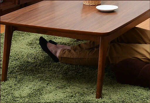 Современная мебель для дома Kotatsu стол из массива ясеня, деревянная мебель в японском стиле, пол для гостиной с низким подогревом, деревянный стол