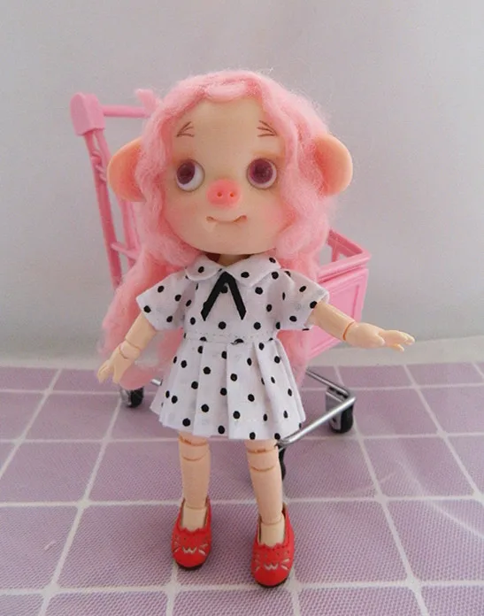 1 шт. 1/12 BJD кукла Униформа Платье для OB11, Obitsu 11 Аксессуары для кукол