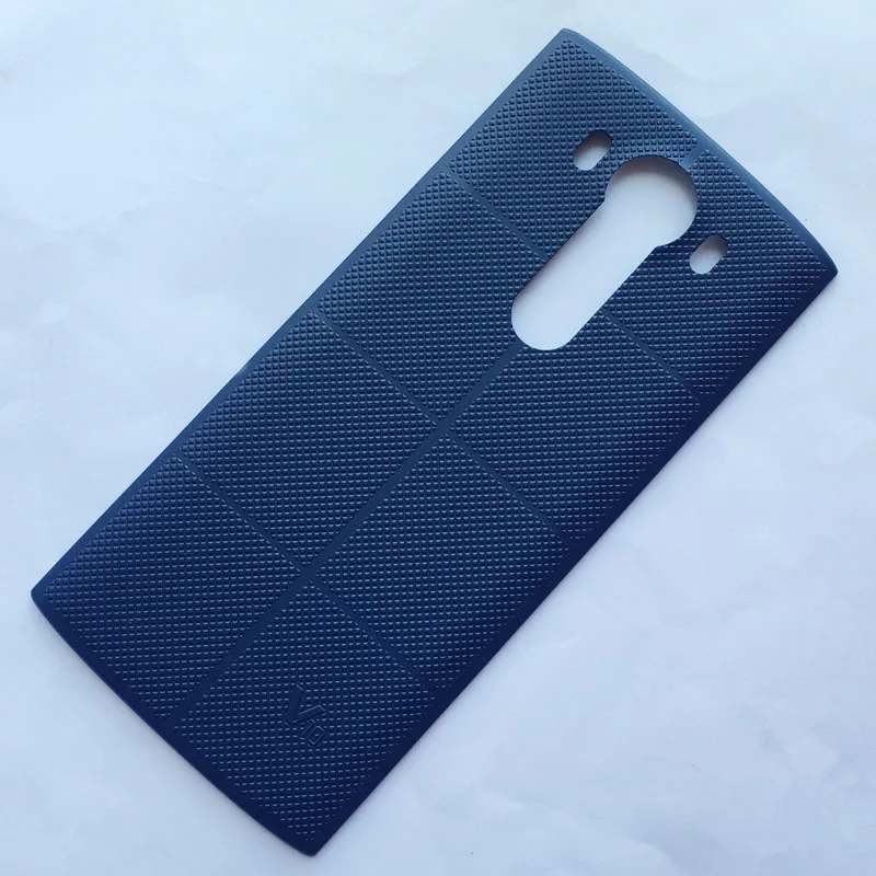 V10 darkblue cover Меньше, но лучше задний корпус замена панели для LG V10 Задняя крышка батареи Чехол для V10 все версии с NFC - Цвет: V10 darkblue cover