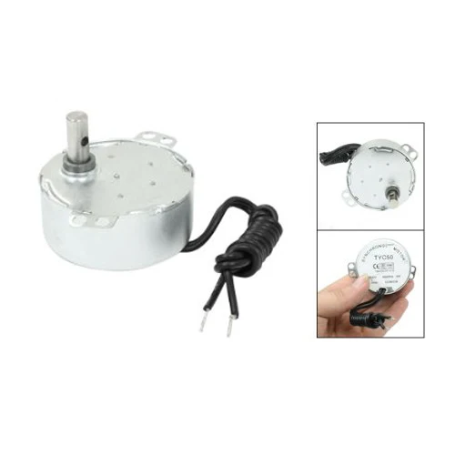 Промо-акция! TYC50 AC синхронный двигатель 220V 3RPM 4W 8Kgf.cm Крутящий момент CCW/CW |