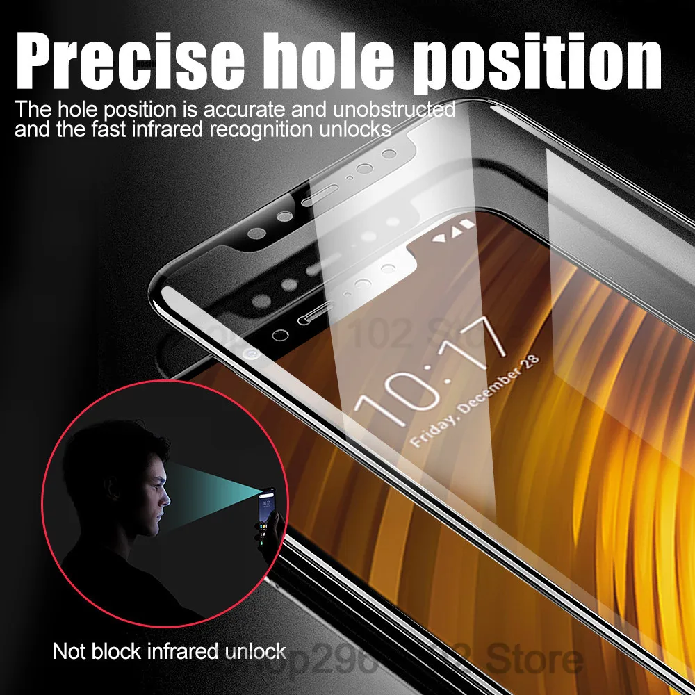 5d Защитное стекло для Pocophone f1 чехол для экрана для xiaomi mi f1 закаленное стекло на poco poko Little Pocophone f1 pocophonef1 пленка