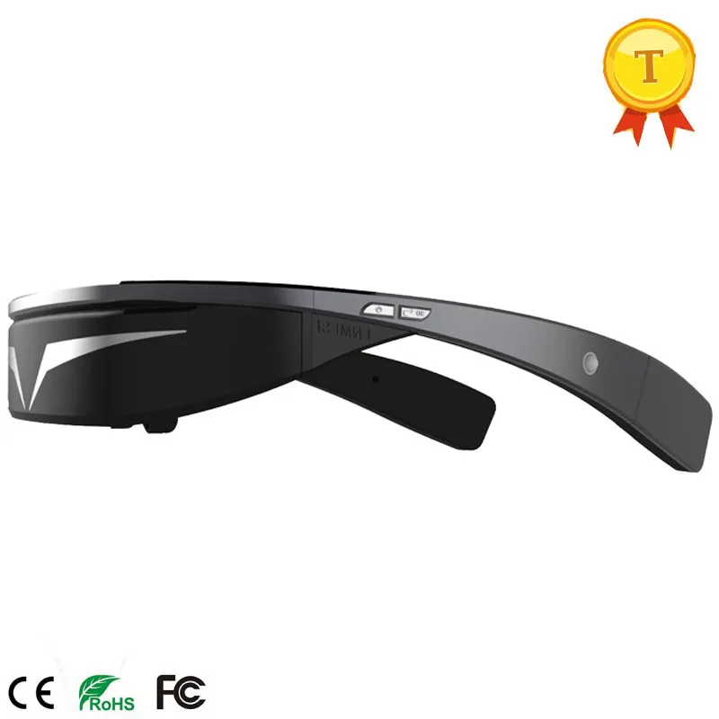 3D смарт видео очки TG668 новые 3d с 1080P 98 дюймовым v образным экраном Android 5 1 Wi Fi