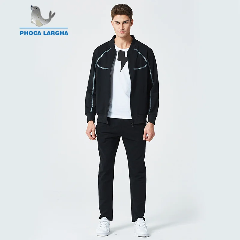 Мужская толстовка с молнией Повседневная Приталенная + спортивные штаны Новинка