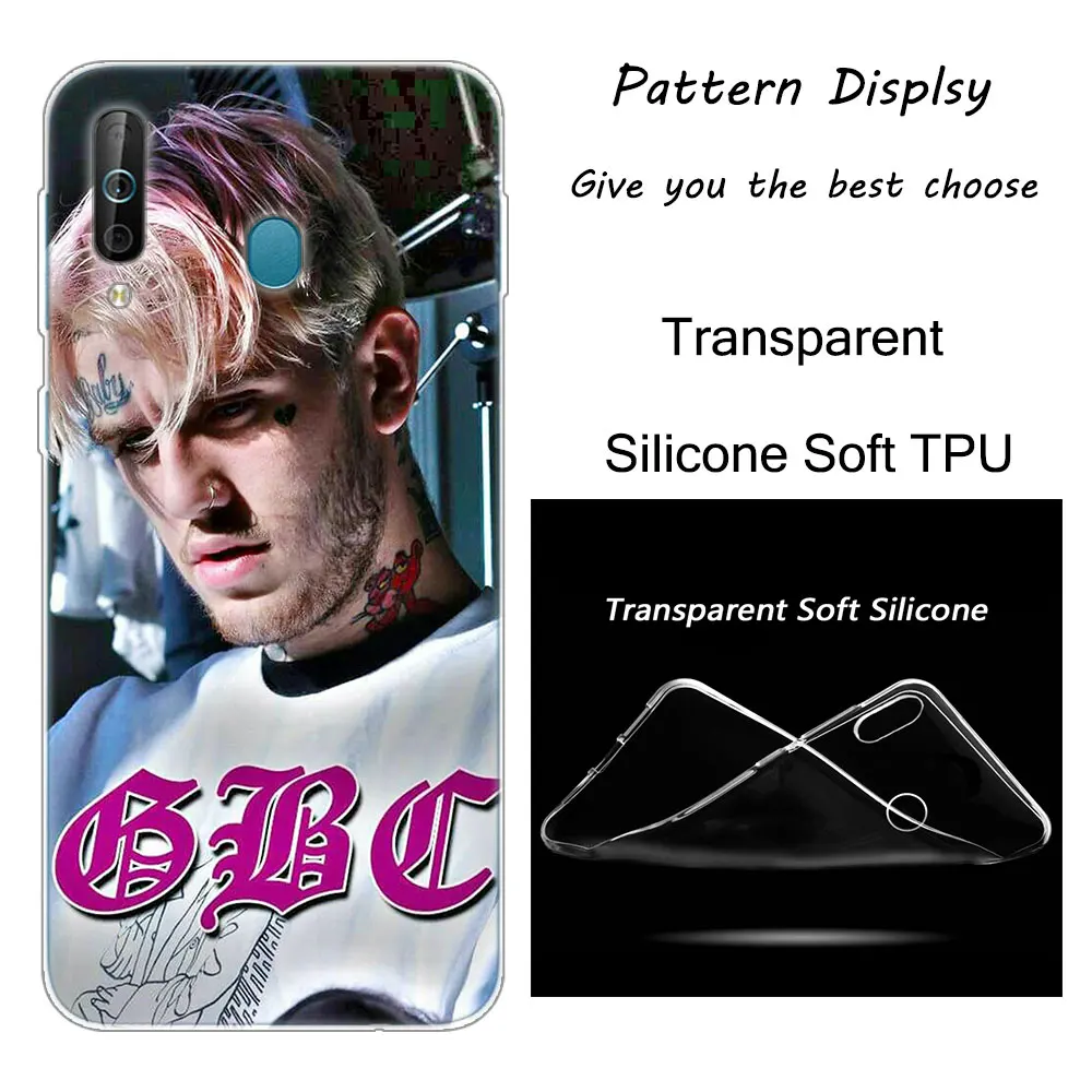 015 Lil открытым Rap хип силиконовый чехол для телефона для samsung Galaxy A80 A70 A60 A50 A40 A40S A30 A20E A2CORE M40 M30 M20 примечание 9 8 5 Мода - Цвет: 015